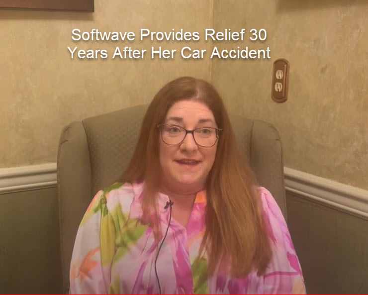 Kim Trees Softwave Success After Car Accident 30 Years Ago, Harcourt Chiropractic Office York PA